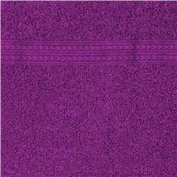 Полотенце махровое Вышний Волочек фиолетовый (пл.375)