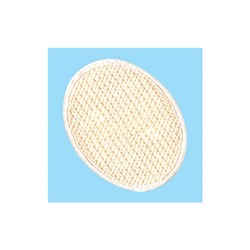 Brillantine Мочалка из СИЗАЛЯ овальная, белая размер 13*18см (201-014)