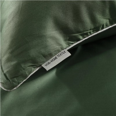 Комплект постельного белья Однотонный Сатин Премиум на резинке OCPR014