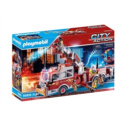 Playmobil. Конструктор арт.70935 "Rescue Vehicles:Fire Engine with Tower" (Пожарная машина)