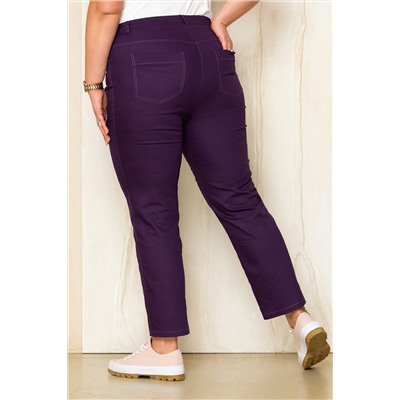 Женские брюки в фиолетовом цвете