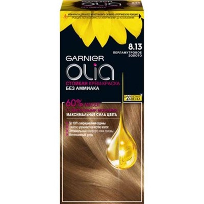 Краска д/волос COLOR OLIA 8,13 Перламутровое золото Garnier