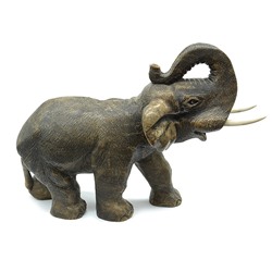 Скульптура из кальцита "Слон" 220*80*170мм