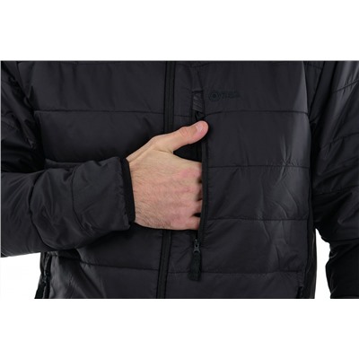 Куртка мужская Шерман (нейлон, черный)