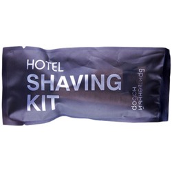 Бритвенный набор (флоупак) Hotel Shaving Kit: станок + крем 6 г
