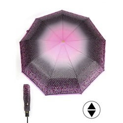 Зонт женский ТриСлона-L 3991d,  R=58см,  суперавт;  9спиц,  3слож,  розовый 257467