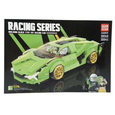 11 Конструктор Racing Series Спортивная машина+фигурки 368дет.38*26см/коробка 100140 АКЦИЯ!СКИДКА 30