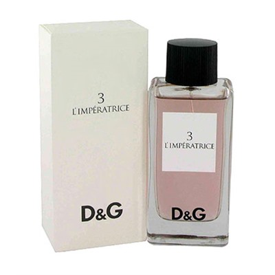 DOLCE and GABBANA № 3 L`IMPERATRICE lady  50ml edt