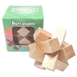 Головоломка Wooden puzzle 5х5х5см №12 дерево SH 397040