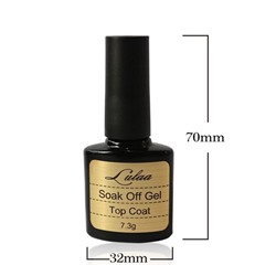 Финишное покрытие - LULAA  Soak of gel Top coat 7,3 гр