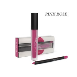 Блеск + карандаш Huda Beauty - Pink Rose (1шт.)