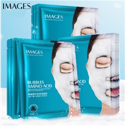 25%Images , Очищающая кислородная маска для лица с аминокислотой, Bubbles Amino Asid,25 гр.