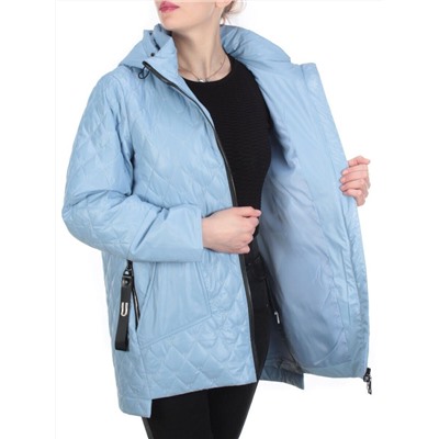 M816 LIGHT BLUE Куртка демисезонная женская (100 гр. синтепон) размер 58