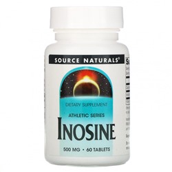 Source Naturals, Athletic Series, инозин, 500 мг, 60 таблеток