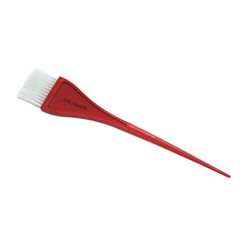 Кисть д/окрашивания волос Малая длинная ручка красная (длина 21см) 301-124#1 Di Valore