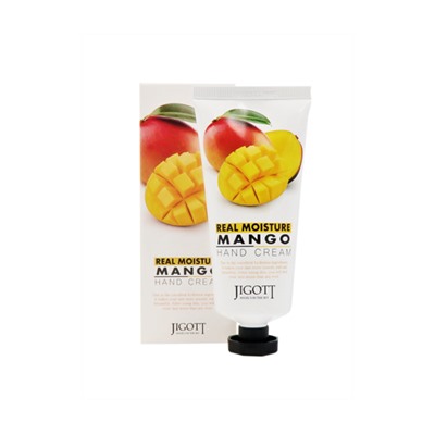 Крем для рук Jigott Real Moisture Hand Cream Mango 100ml