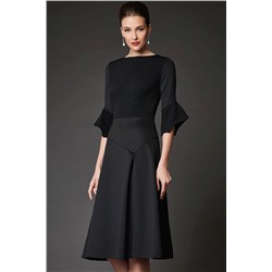 Шикарное чёрное платье Олеандра