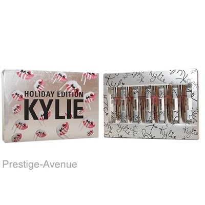 Жидкая помада Kylie Holiday Edition Silver 3,25 ml (упаковка 12 оттенков)