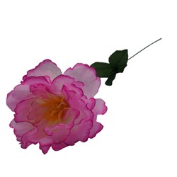 Цветок искусственный Пион 40см розовый  YL-18-1 (выпис.по 12шт)