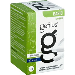 Бифидо и лактобактерии Gefilus Basic 50 кап