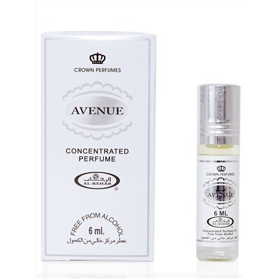 Al-Rehab Concentrated Perfume AVENUE (Масляные арабские духи АВЕНЮ (унисекс) Аль-Рехаб), 6 мл.