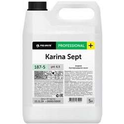 Жидкое бактерицидное мыло Pro-Brite (Про-Брайт) Karina Sept 187-5, 5 л