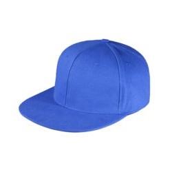 Бейсболка Unit Snapback с прямым козырьком, ярко-синяя