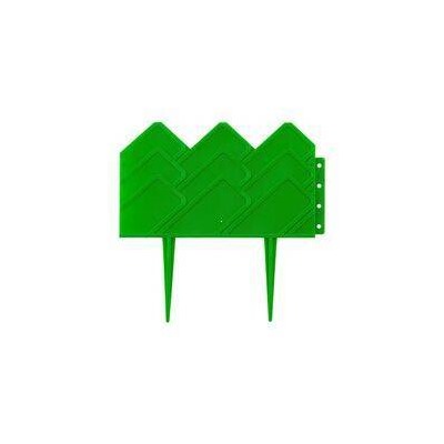 Бордюр для клумб 14х310 см (зелёный)