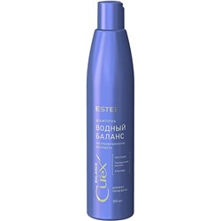 CUREX  Aqua balance Шампунь Водный баланс д/всех типов волос 300мл Estel