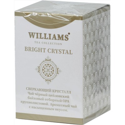 WILLIAMS. Crystal Bright. OPA 100 гр. карт.пачка