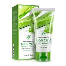 Пенка для умывания Bioaqua Aloe Vera 92% Aloe Extracts 100ml