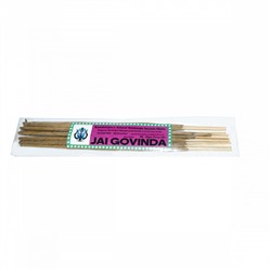 JAI GOVINDA Ramakrishna's Natural Handmade Incense Sticks (ДЖЕЙ ГОВИНДА натуральные благовония ручной работы, Рамакришна), 20 г.