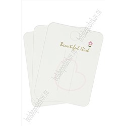 Карточки для украшений "Beautiful Girl" (20 шт) SF-7700