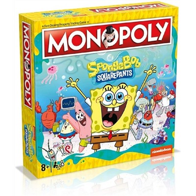Hasbro Наст. игра "Монополия Spongebob" (Губка Боб) англ. язык арт.WM00262-EN1-6