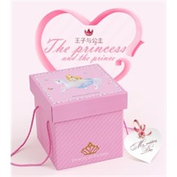 Подарочная коробка "Принцесса", цвет: розовый