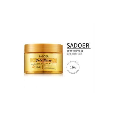 Восстанавливающая маска для лица SADOER Gold Shiny Repair Facial Mask, 120 гр