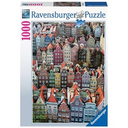 Ravensburger. Пазл карт. 1000 арт.16726 "Гданьск, Польша"