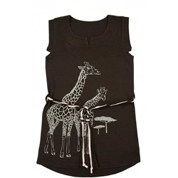 Платье Жирафы / Хаки