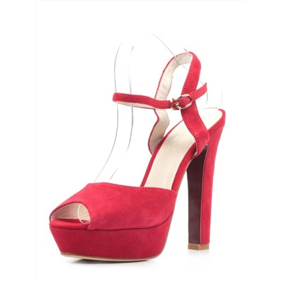 87VB RED Туфли женские (натуральная замша) размер 35