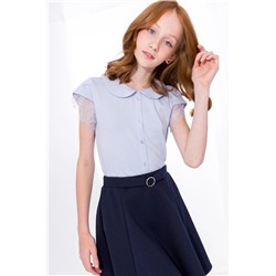 Прекрасная блузка для девочки 669/2SC22 Vulpes Голубой