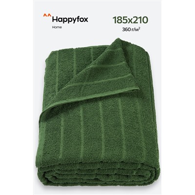 Махровая простыня 185Х210 Happy Fox Home