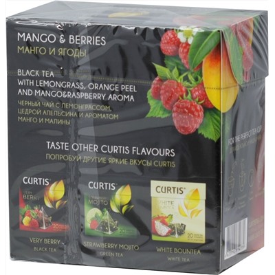 CURTIS. Mango Berries карт.упаковка, 20 пак.