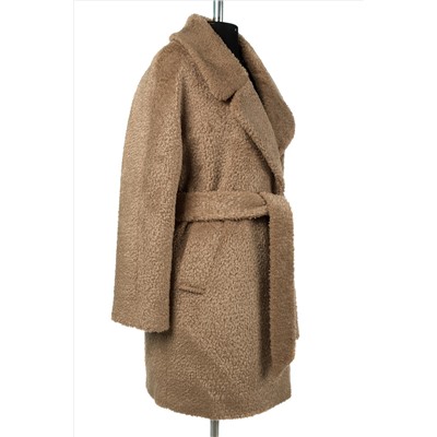 02-3076 Пальто женское утепленное (пояс)