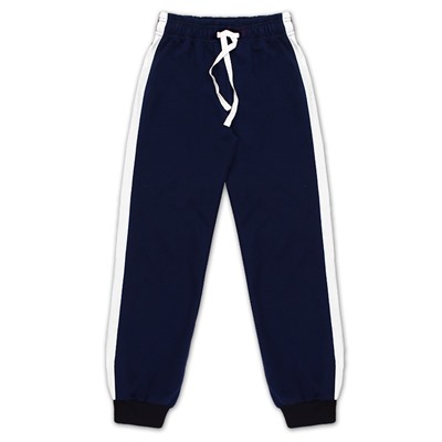 Тёмно-синие спортивные брюки для мальчика 83972-МОС19