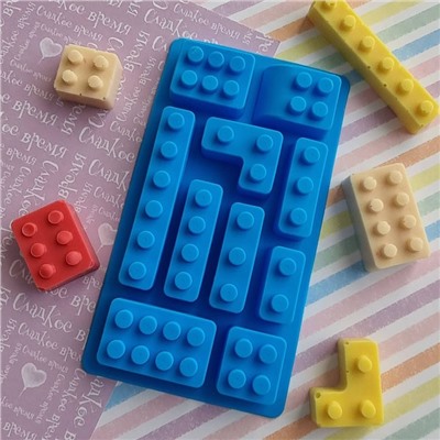 Форма силиконовая для «Лего детали»