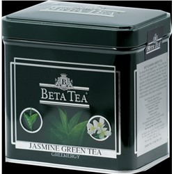BETA TEA. Jasmine green tea 100 гр. жест.банка