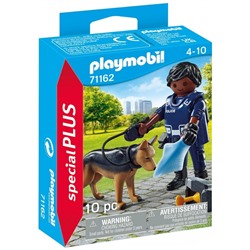 Playmobil. Конструктор арт.71162 "Policeman with Dog" (Полицейский с собакой)