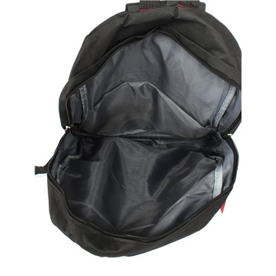Комплект MF-5012  (рюкзак+сумка+пенал+косметичка)   1отд,  6внеш+1внут/карм,  черный 256477