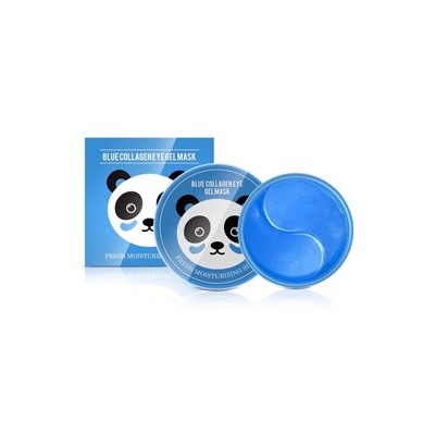 Гидрогелевые патчи для глаз Enbow Сrystal Blue Collagen Gel Eye Mask  с коллагеном