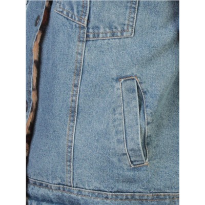 000 Куртка джинсовая с плюшем Misifeer размер M - 44